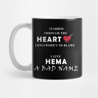 Longsword Through the Heart - HEMA Inspired Mug